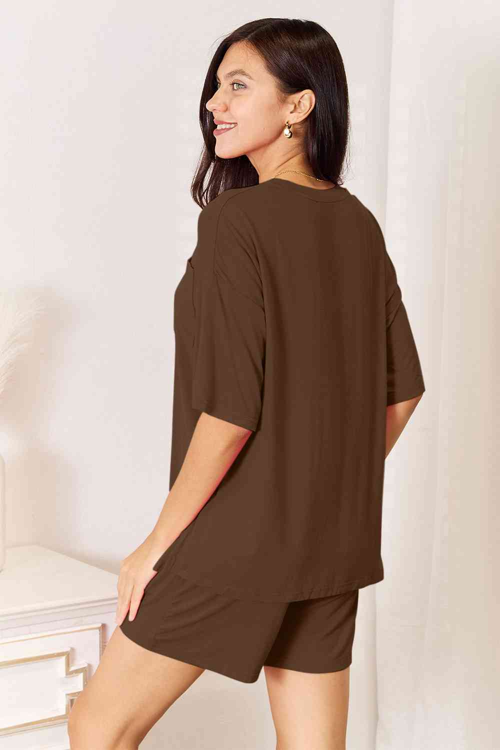 Basic Bae Soft Rayon Top and Shorts Set - Multiple Colors!