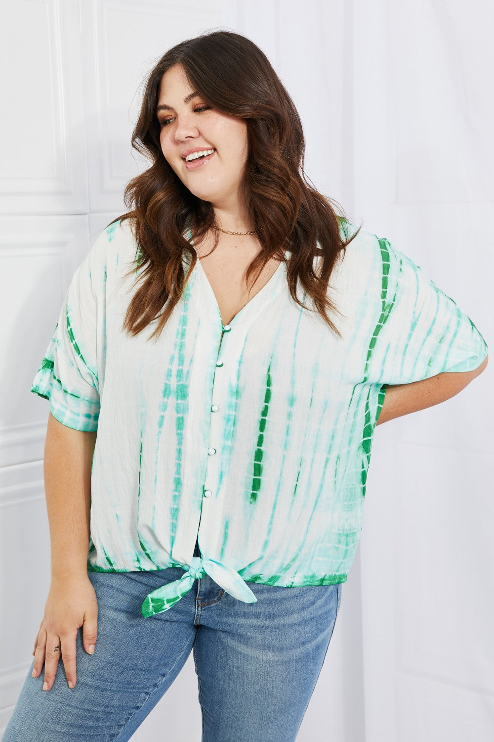 Sew In Love "Beachy Keen" Tie-Dye Top