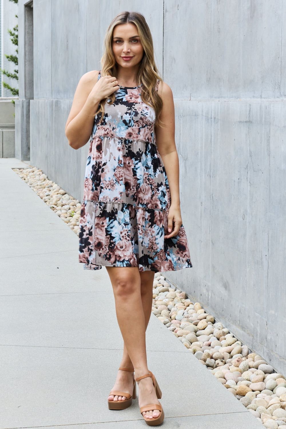 Heimish Fell In Love Floral Sleeveless Dress