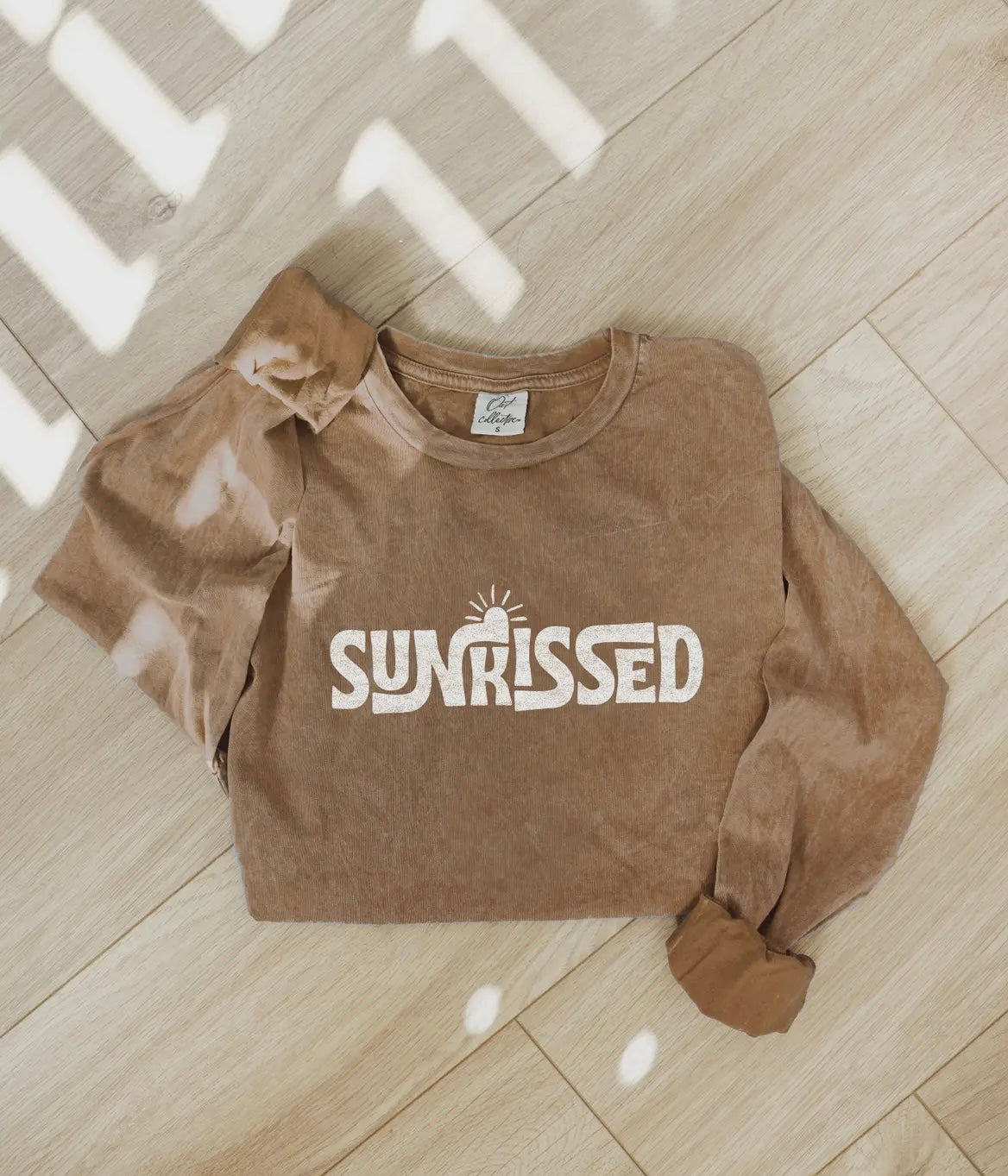 Sunkissed Mineral Washed Long Sleeve Graphic by Oat Collective