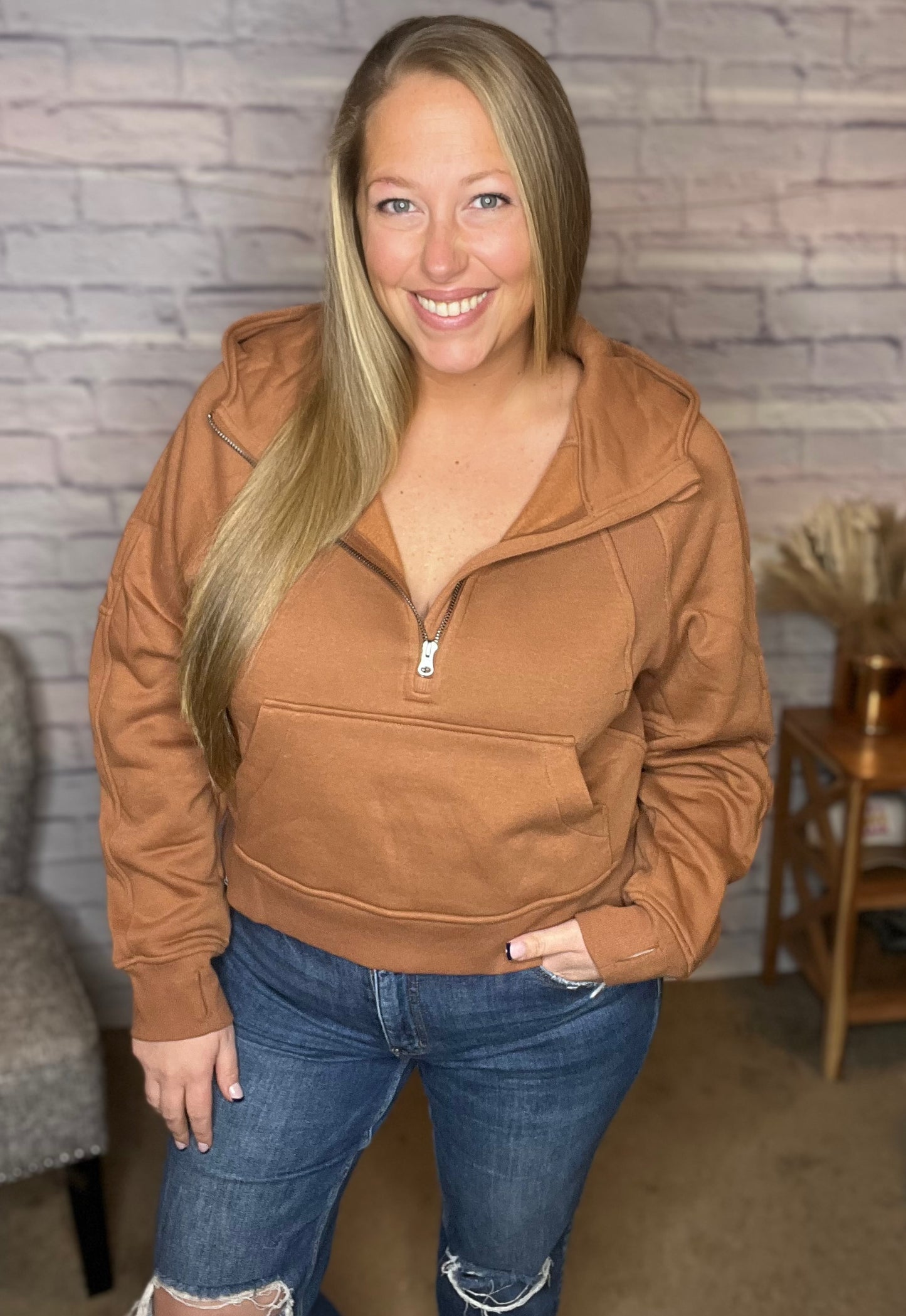 Doorbuster Alert! French Terry Cropped Hoodie! Multiple Colors!