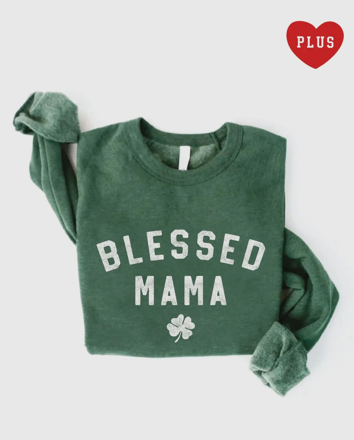 Blessed Mama Crewneck Sweatshirt by Oat Collective - Curvy Girl Exclusive