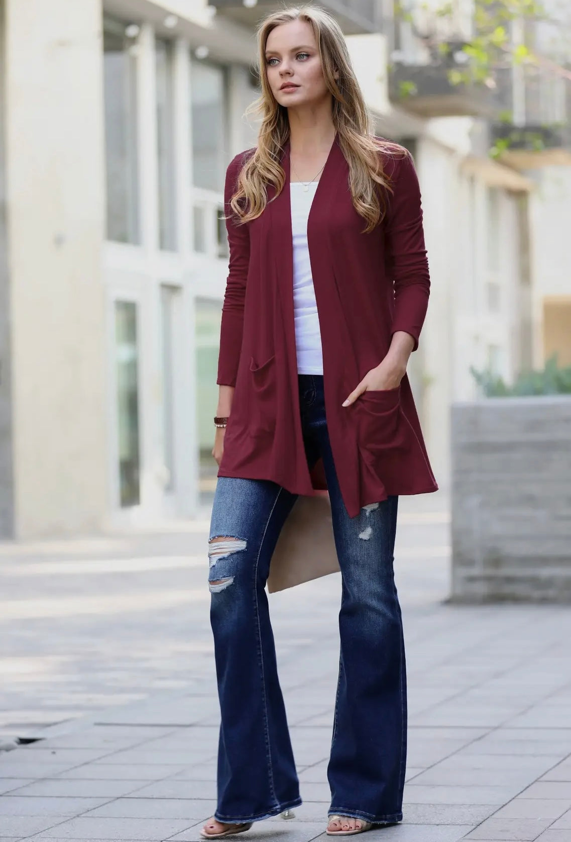 Slouchy Cardi with Pockets