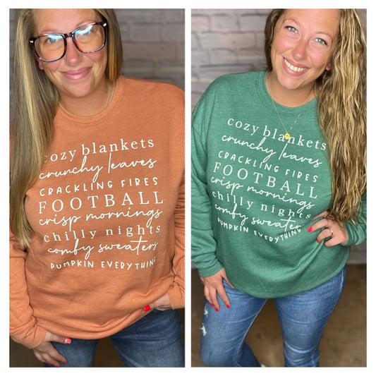 Cozy Blankets Graphic Sweatshirt by Oat Collective