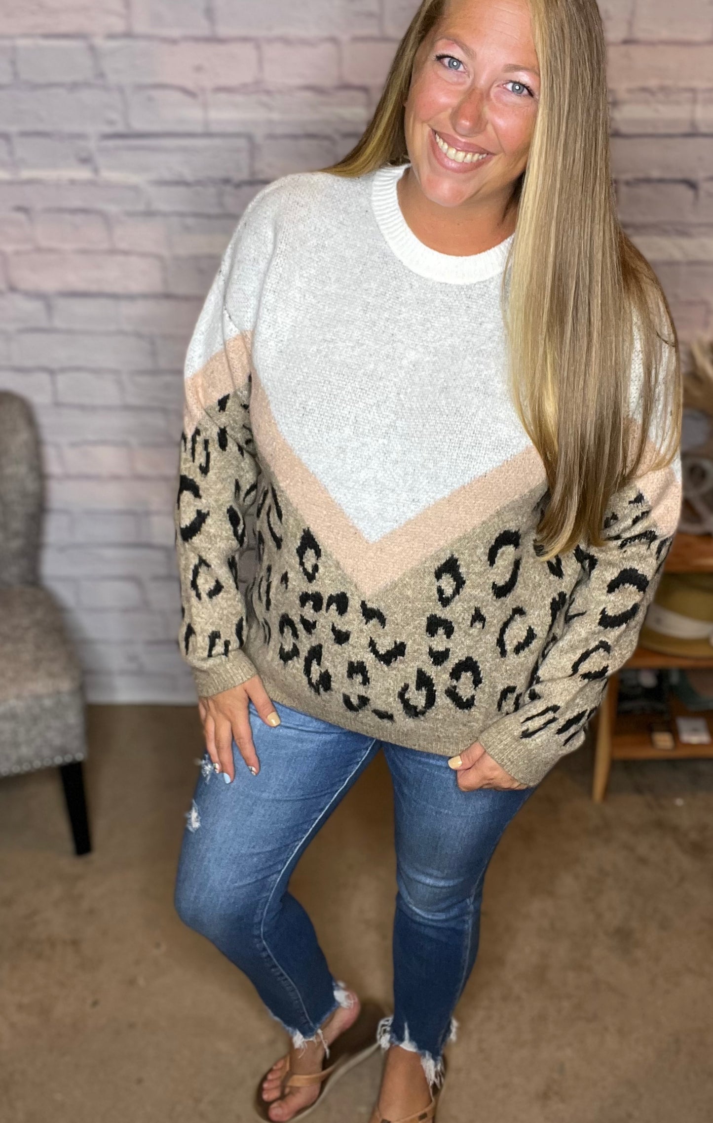 Not Your Average Leopard Sweater