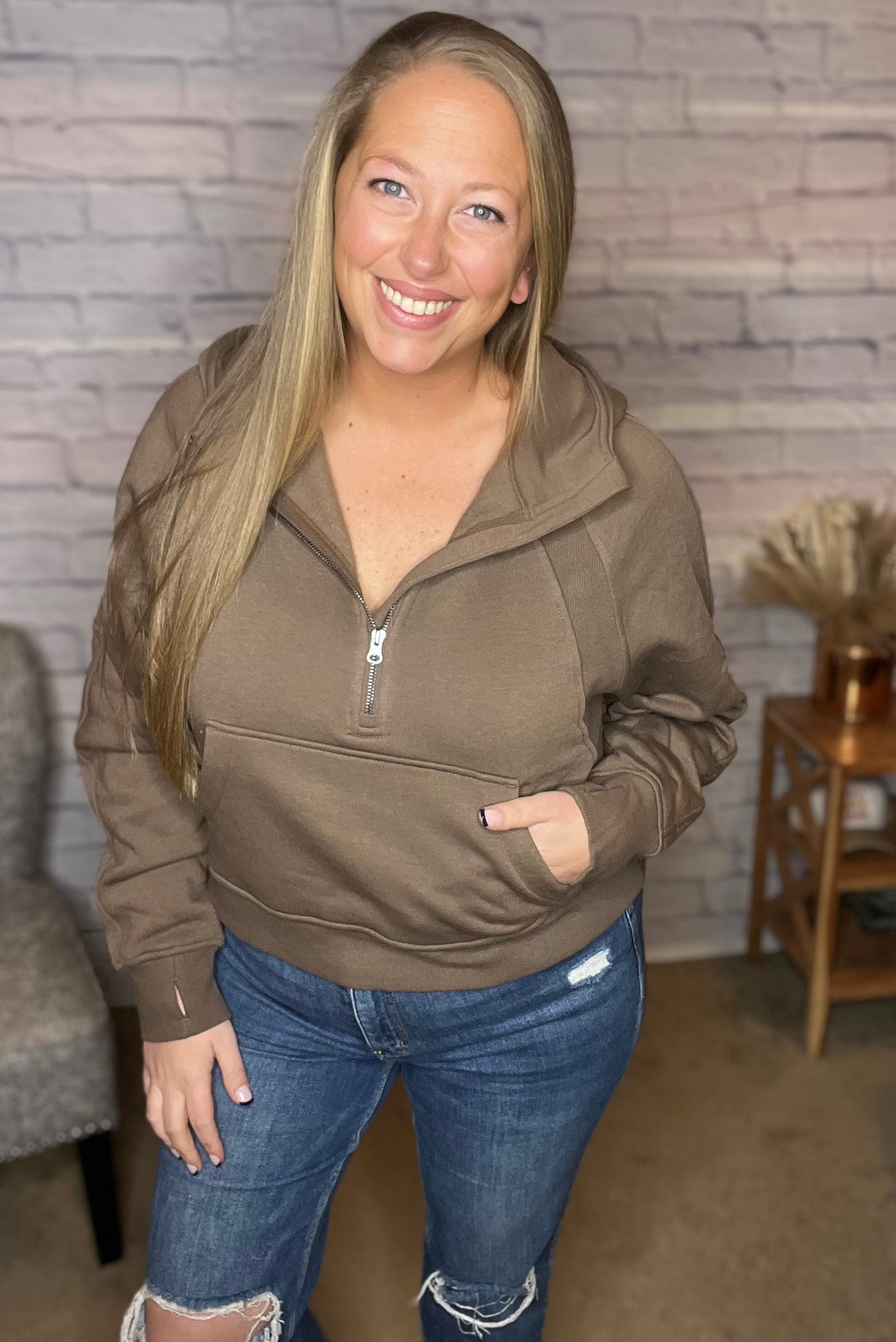 Doorbuster Alert! French Terry Cropped Hoodie! Multiple Colors!