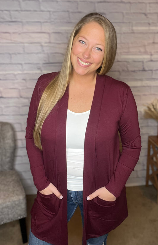 Slouchy Cardi with Pockets