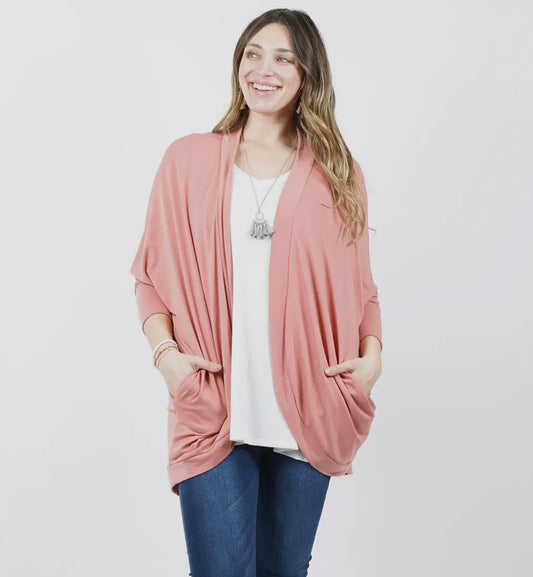 The Perfect Cocoon Wrap Cardigan