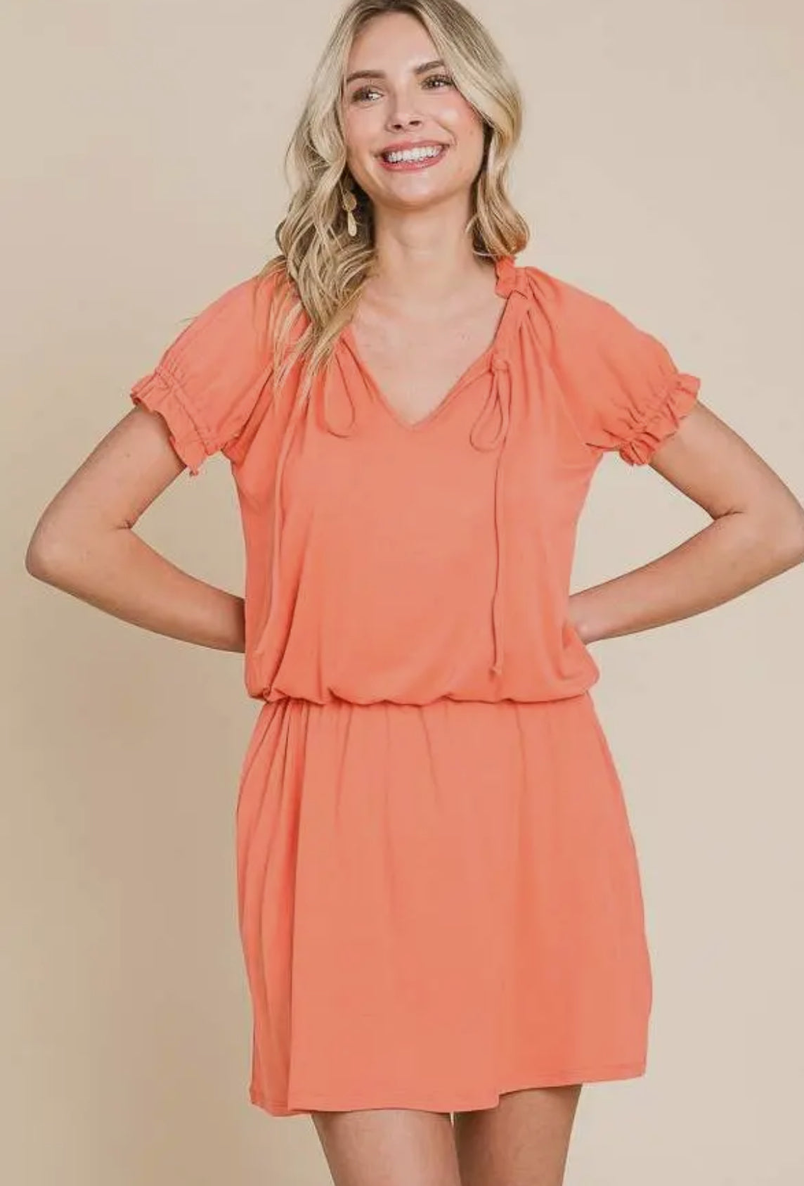 Raglan Sleeve Mini Flare Dress - 2 Colors!