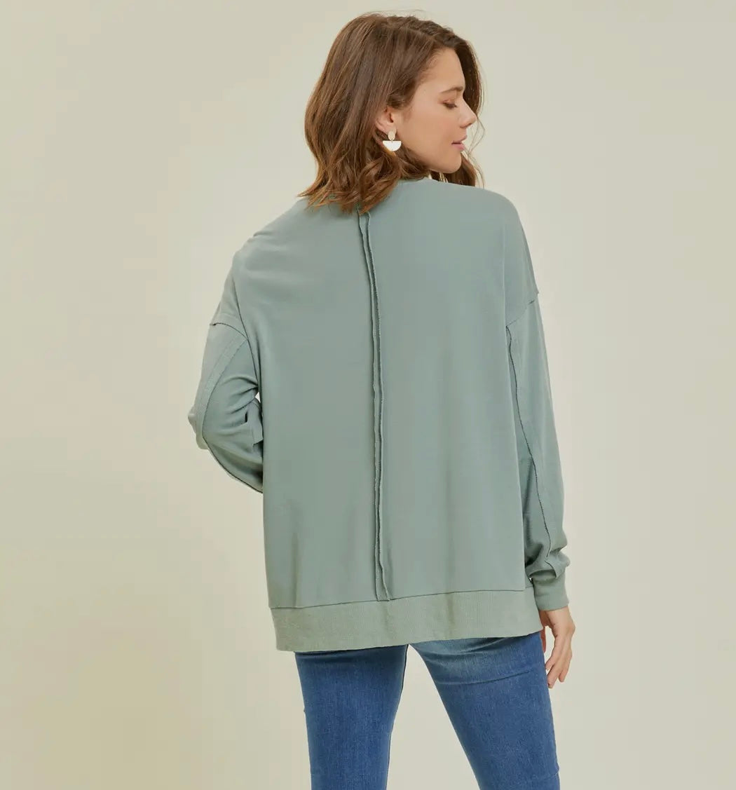 Oversized French Terry Top
