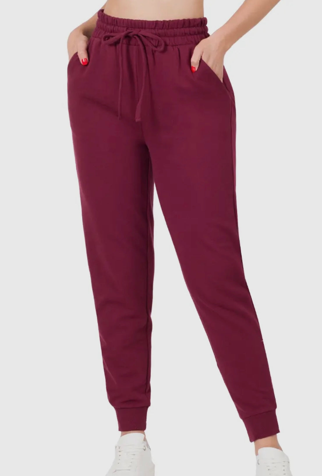 French Terry Jogger Pants with Side Pockets - 2 Colors!