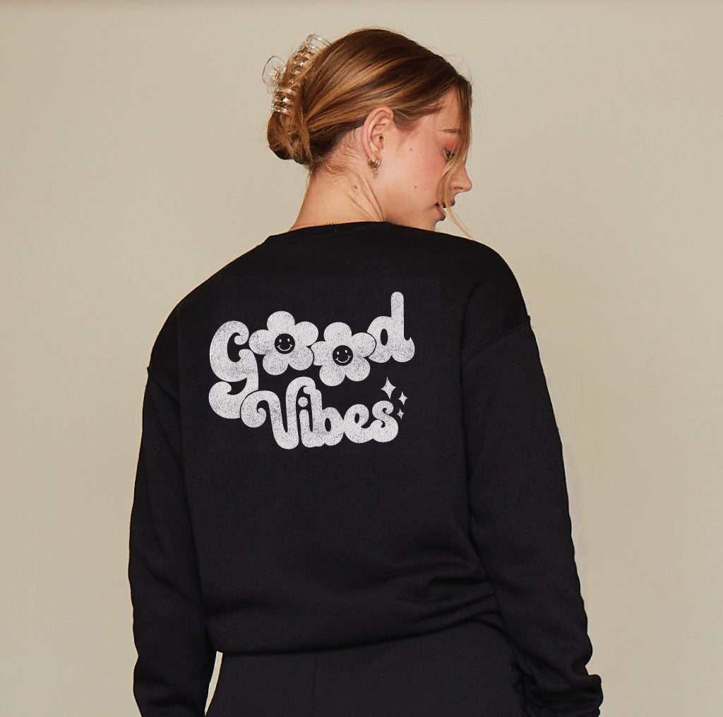 Good Vibes Sweatshirt by Oat Collective