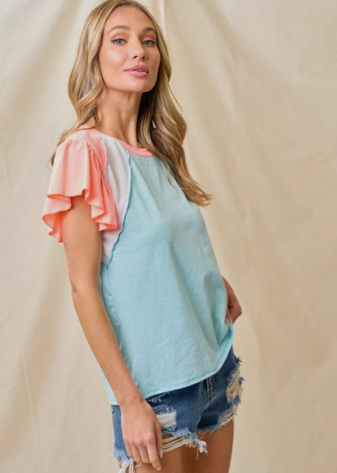 Make This Your Favorite Color Block Top
