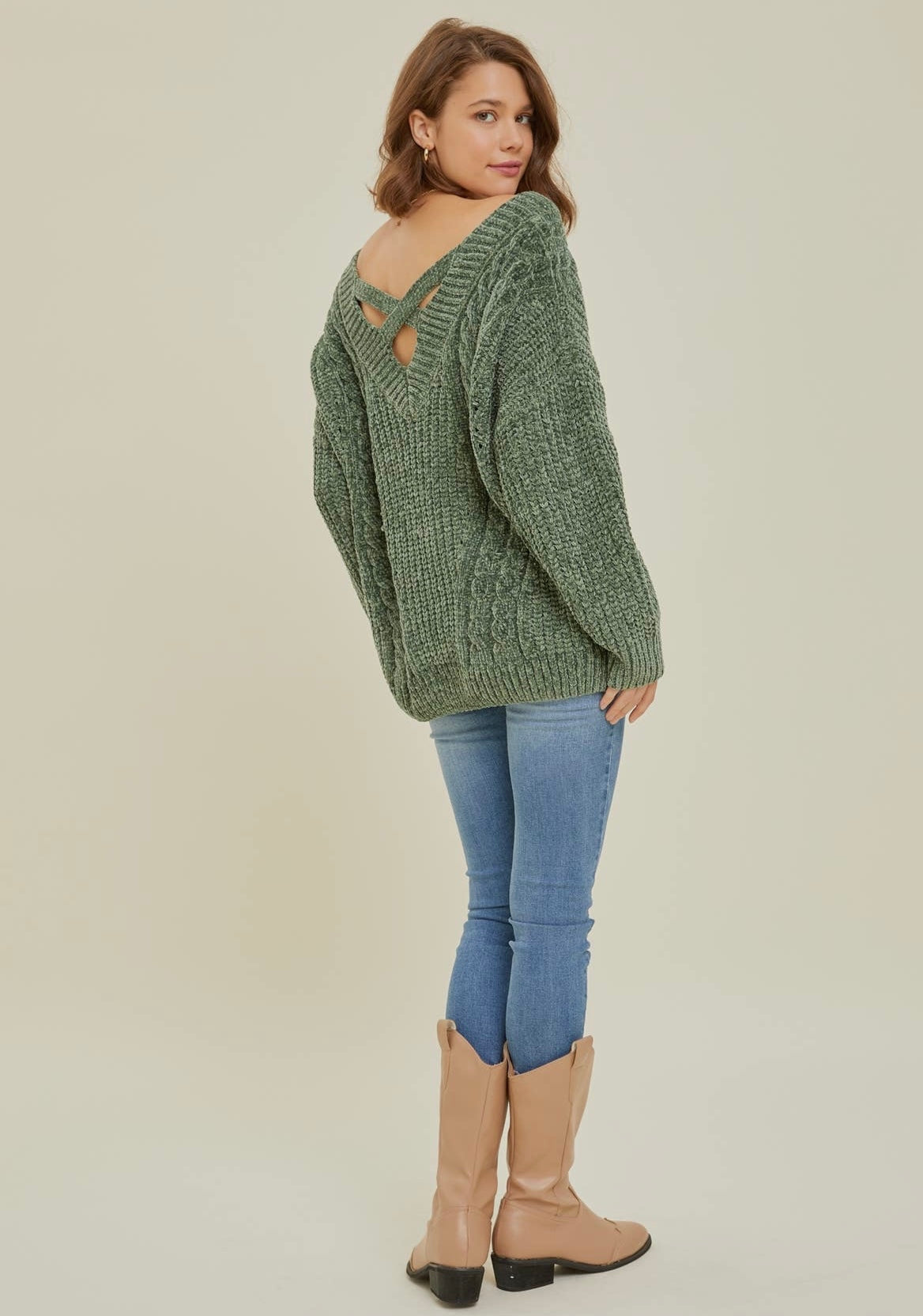 Oversized Chenille Sweater