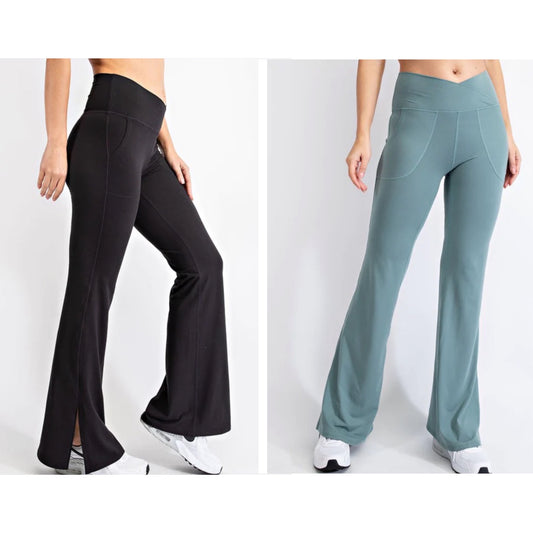 Butter Soft Flared Yoga Pants - 2 Colors!