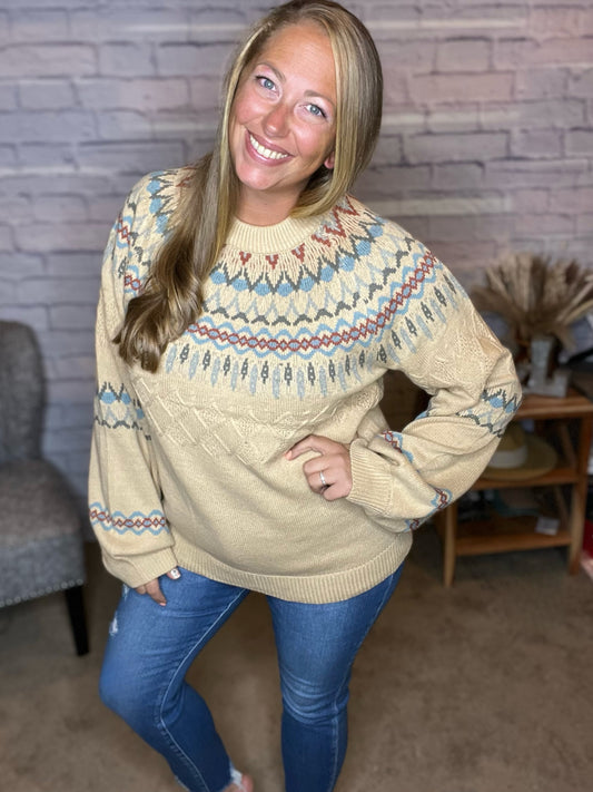 Aztec Inspired Sweater