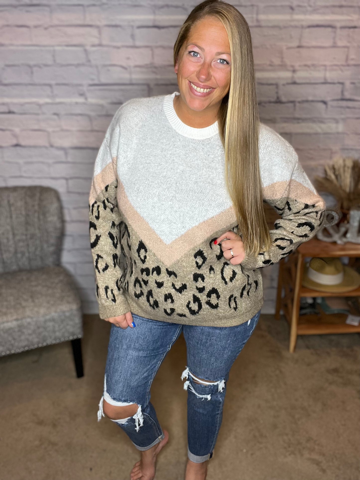 Not Your Average Leopard Sweater