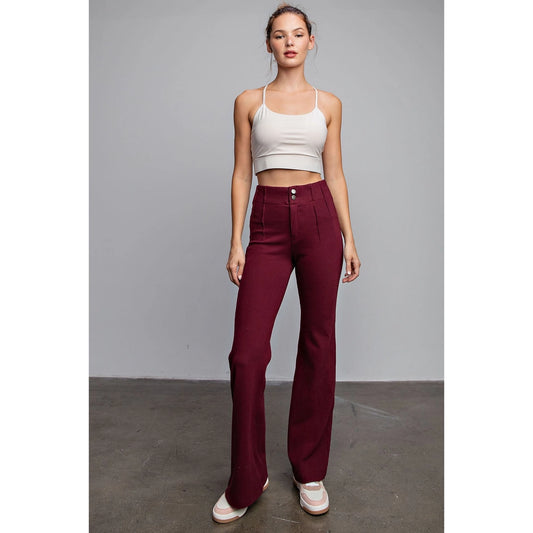 Carly's Favorite Pants - Cotton Stretch Twill Flares!