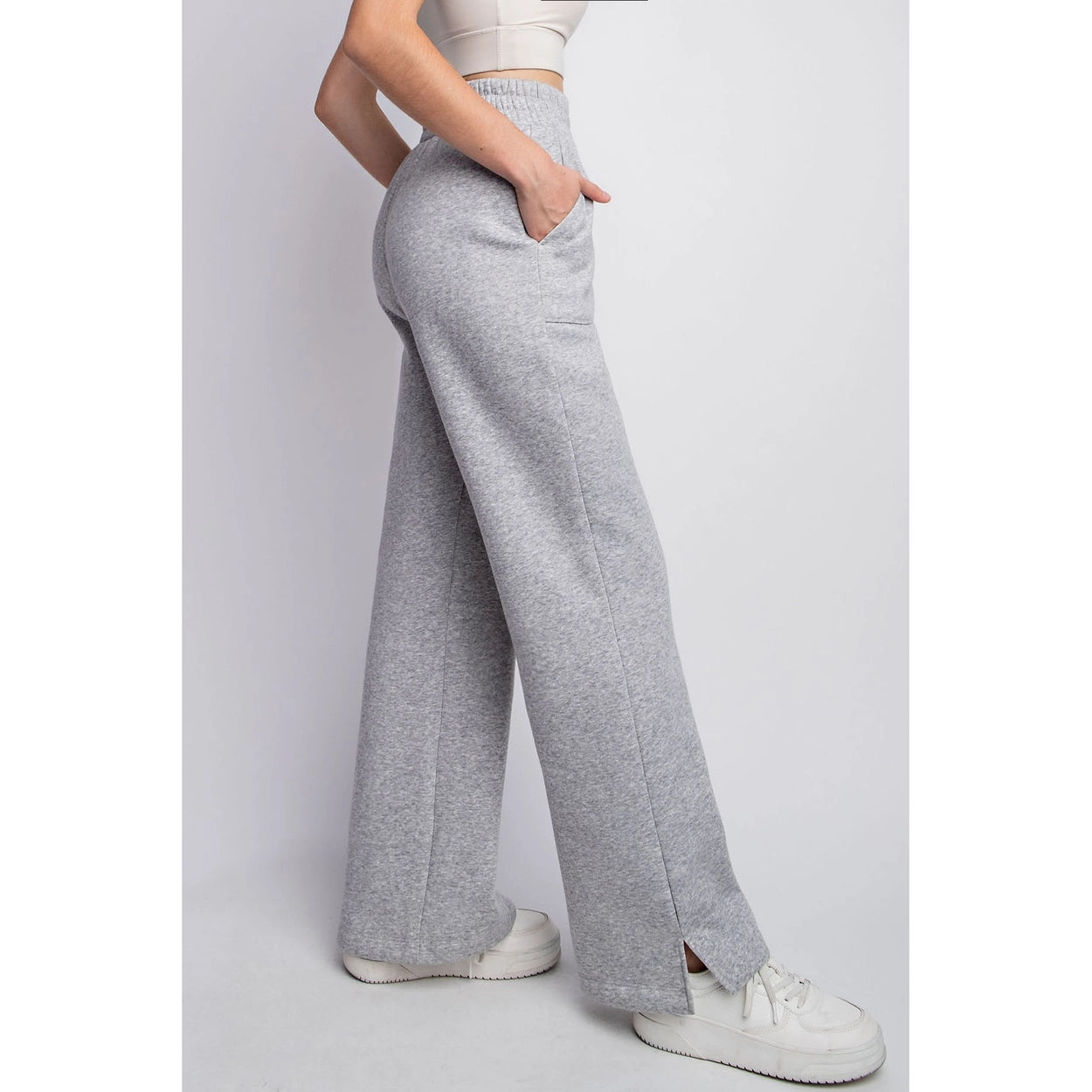 Weekends are for Sweats! French Terry Straight Leg Pants!