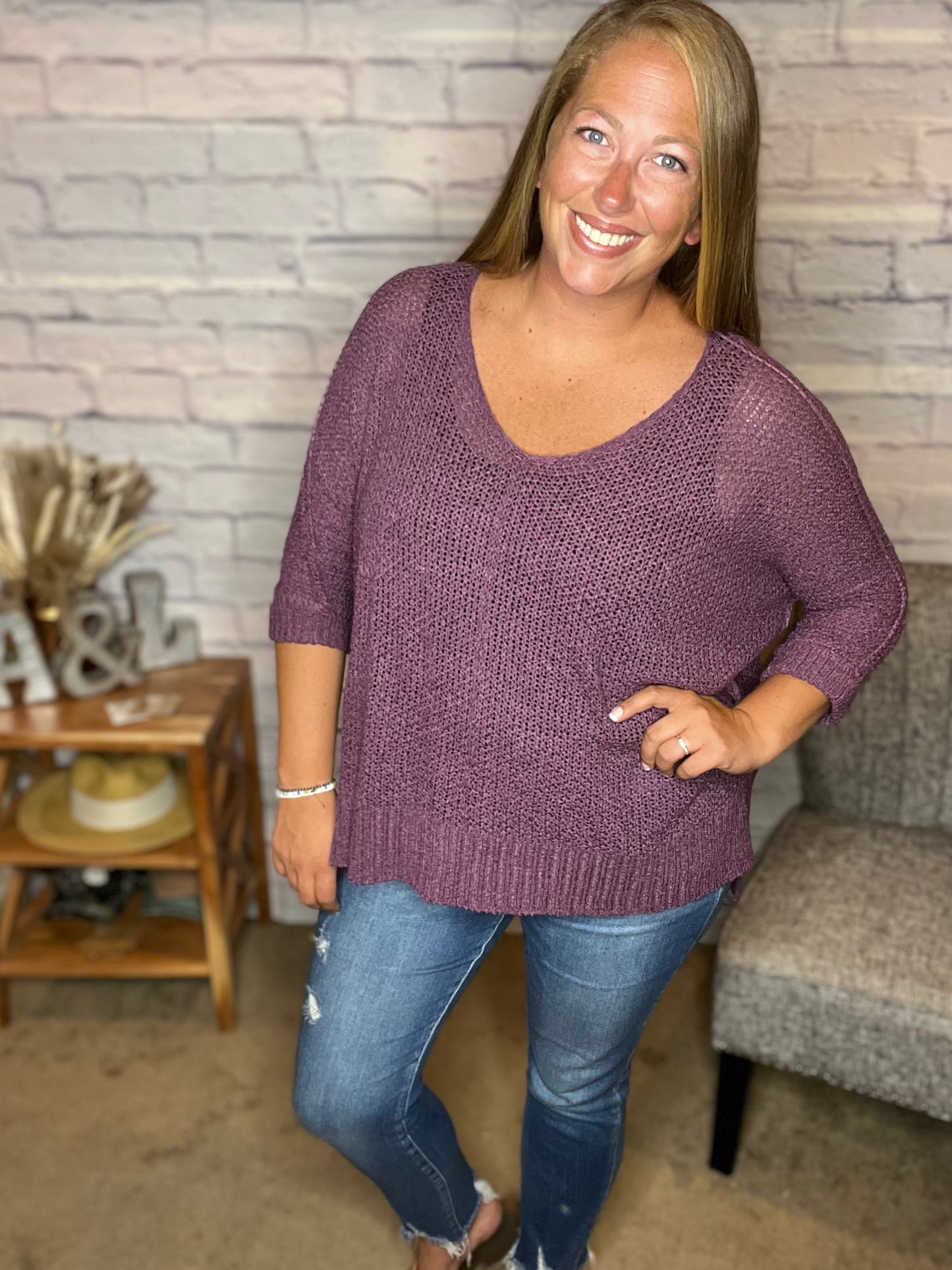Loose Fit Best of the Best Sweater Top - 2 Colors available!