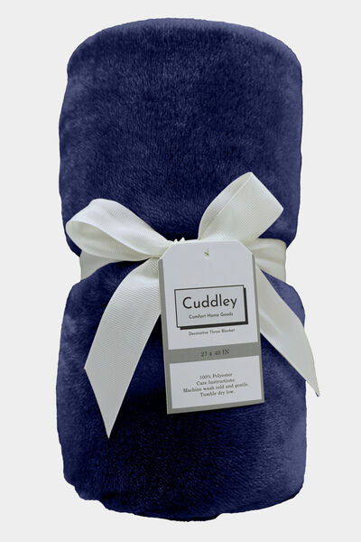 Cuddley Fleece Decorative Throw Blanket - 3 Color Options!