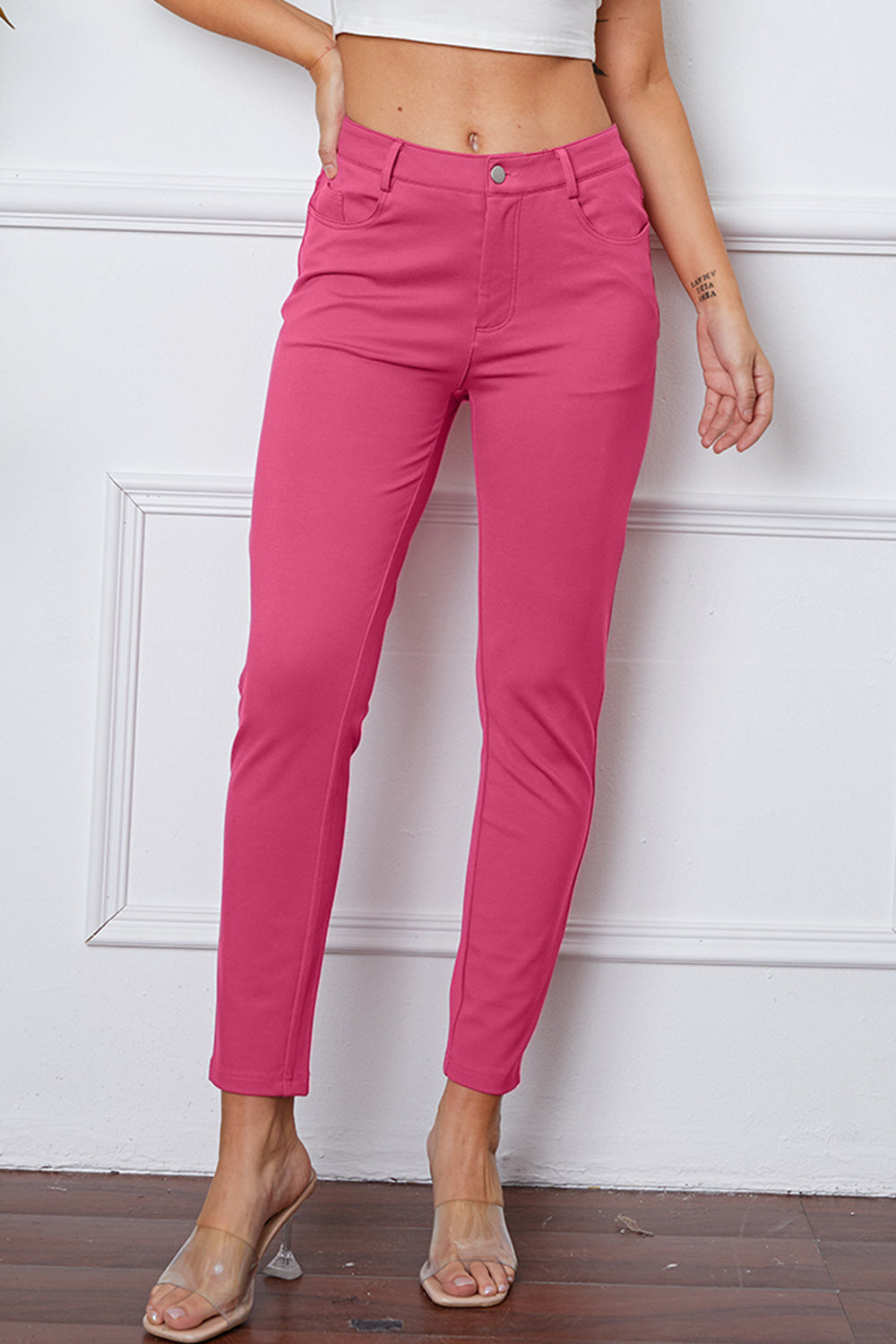 StretchyStitch Pants by Basic Bae - Multiple Colors!